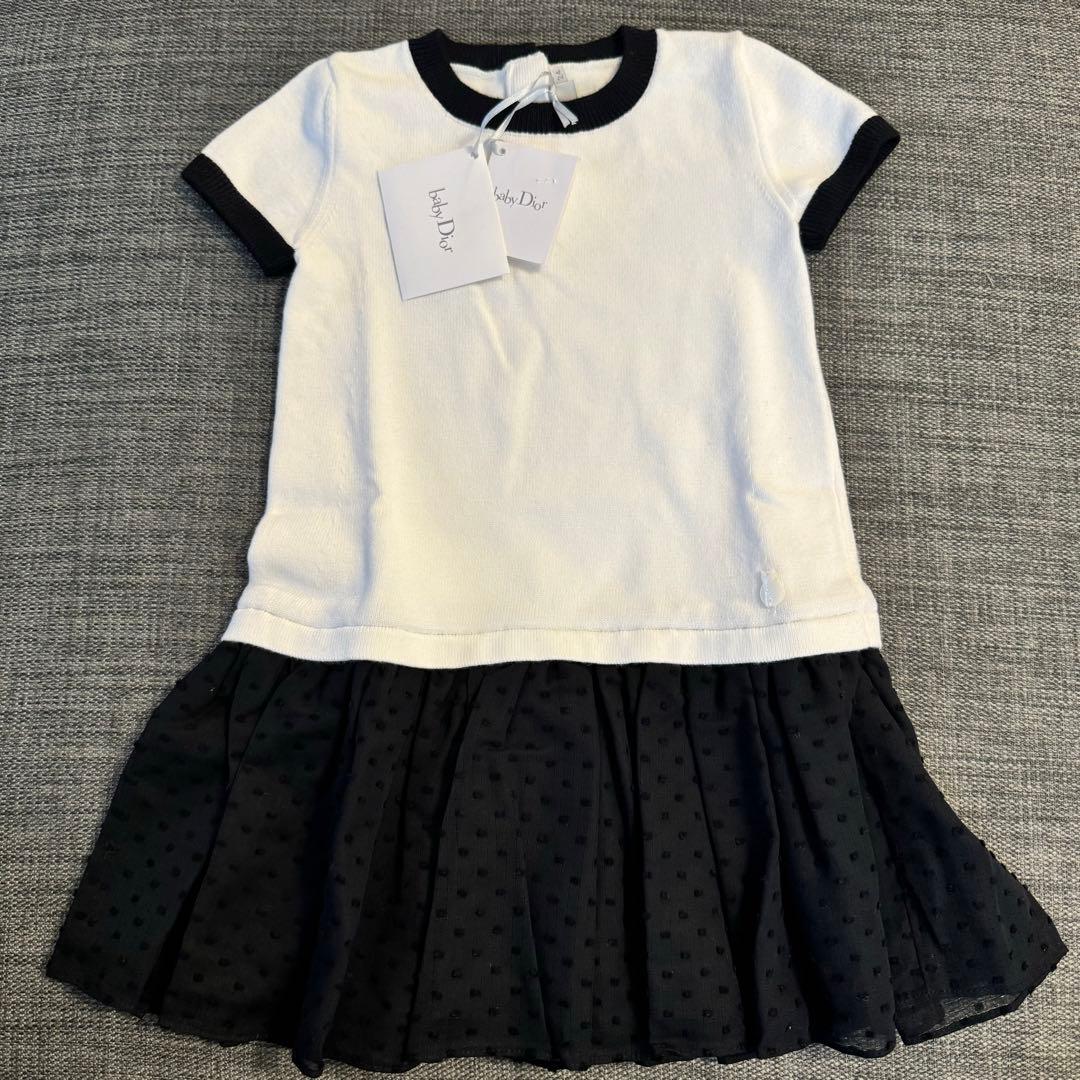 【新品未使用タグ付き】babyDior ワンピース 24M
