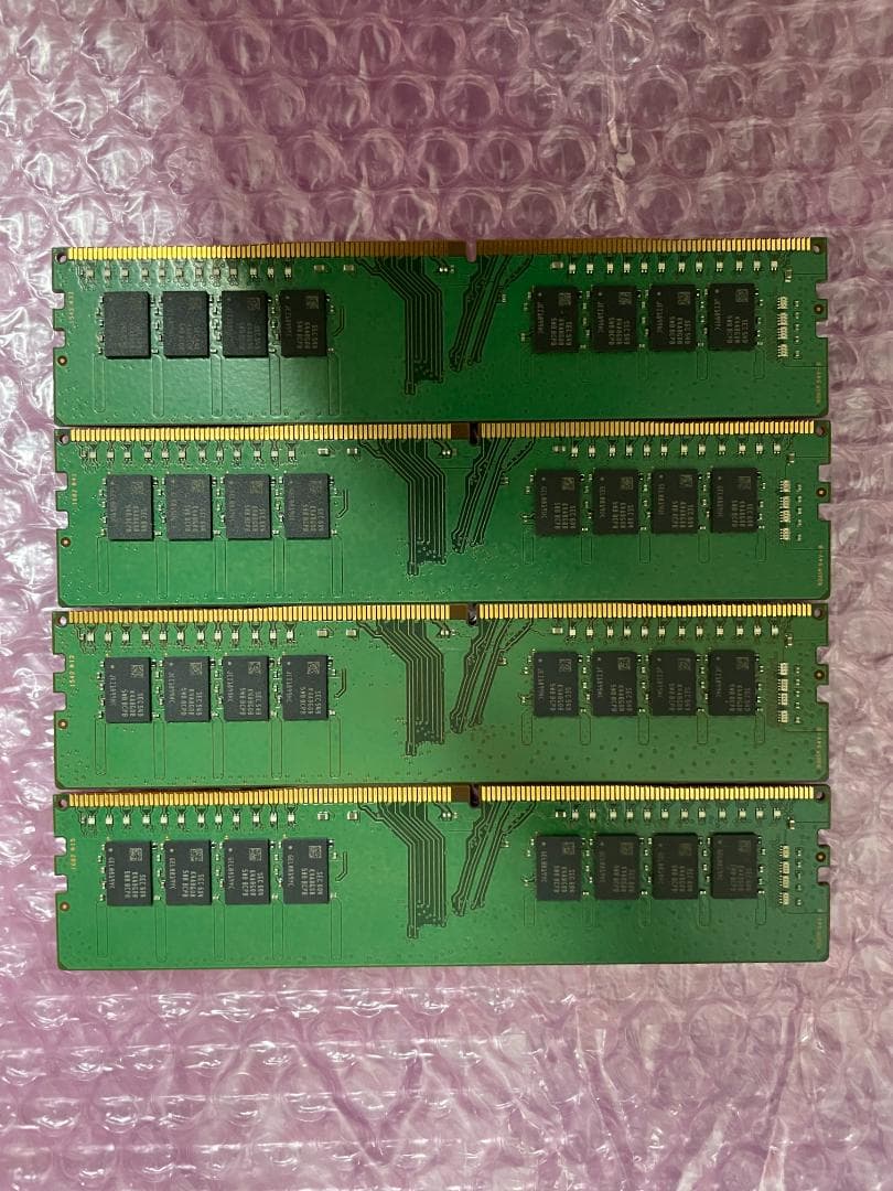メモリ 16GB×4枚=64GB DDR4-2133 SAMSUNG製 動作保証