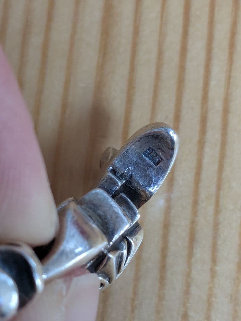 925シルバーブレスレット　 クロス 00s