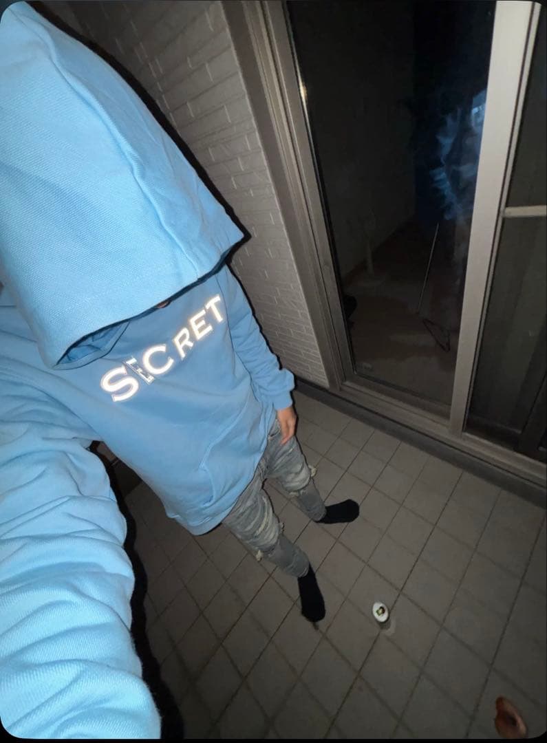 SECRETセットアップ水色