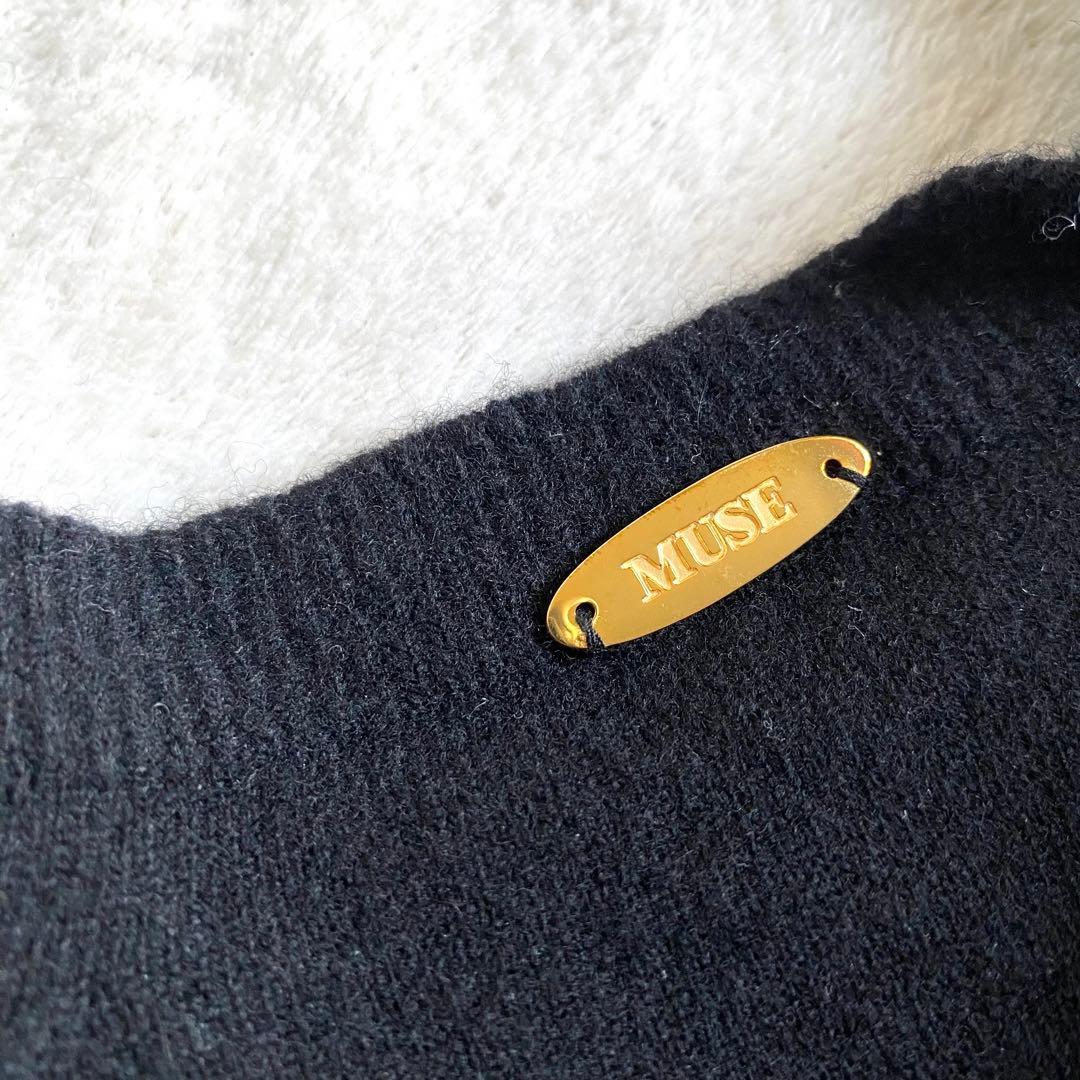 【美品✨】Deuxieme classe CAPRIクルーネックプルオーバー　黒