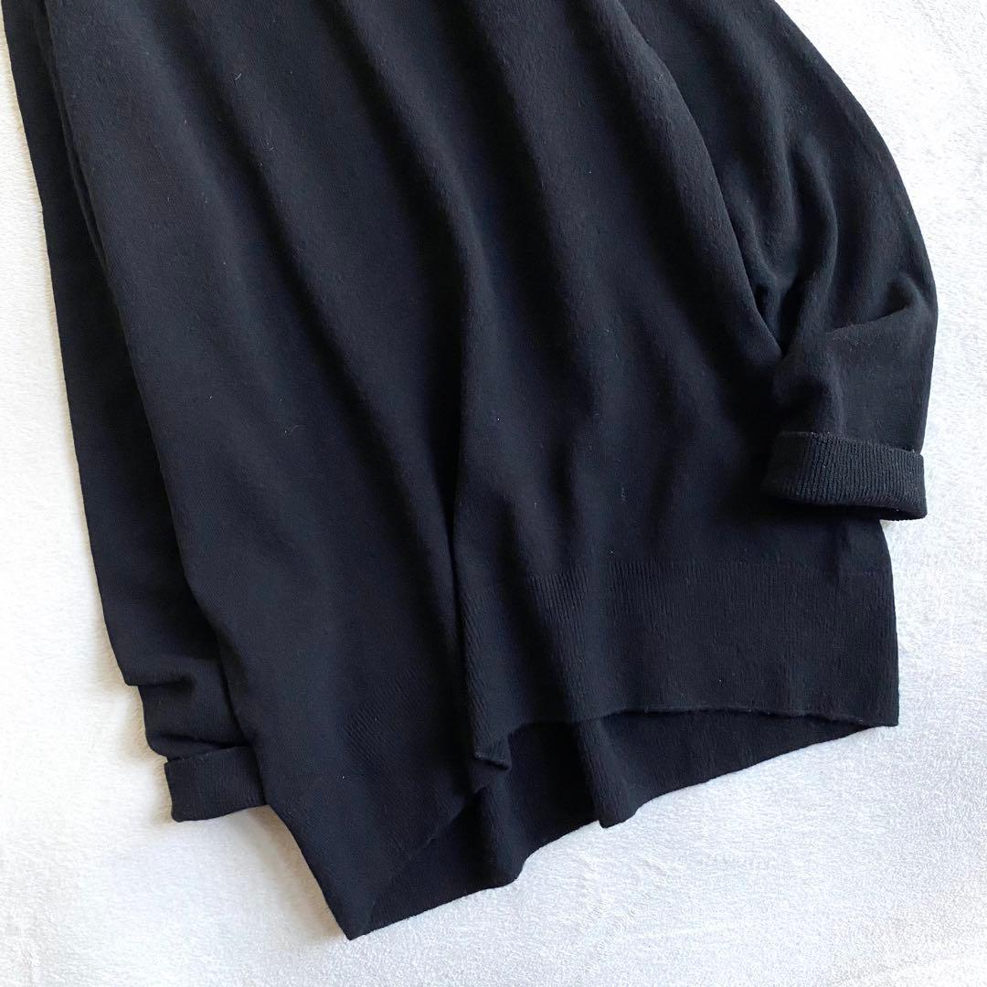 【美品✨】Deuxieme classe CAPRIクルーネックプルオーバー　黒