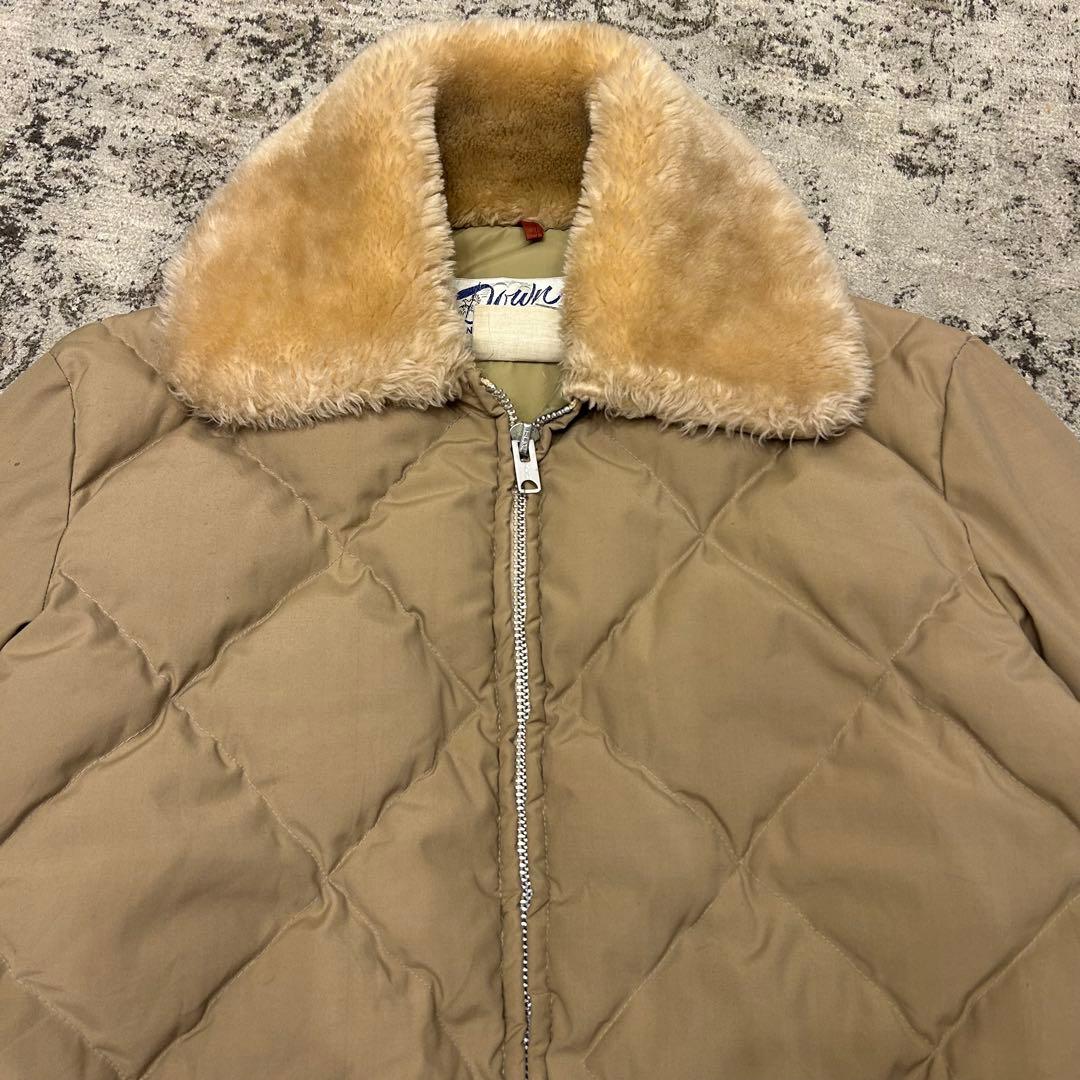 希少 70s Schott ショット 白タグ ウエスタン ダウンジャケット　ボア