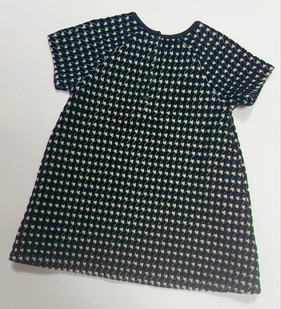 Dior ハウンドトゥース 半袖ワンピース　24M