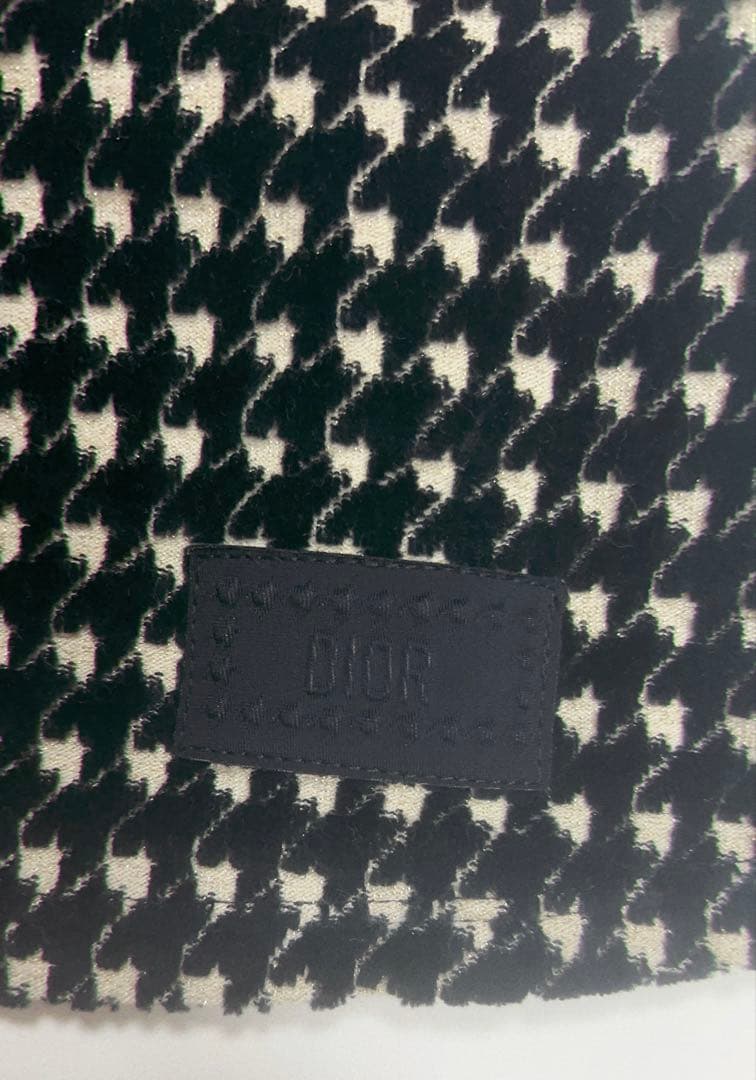 Dior ハウンドトゥース 半袖ワンピース　24M