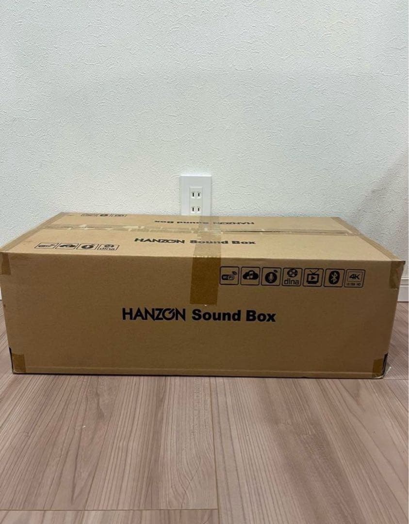 HANZON サウンドボックス 無線マイク2本付　自宅用カラオケ