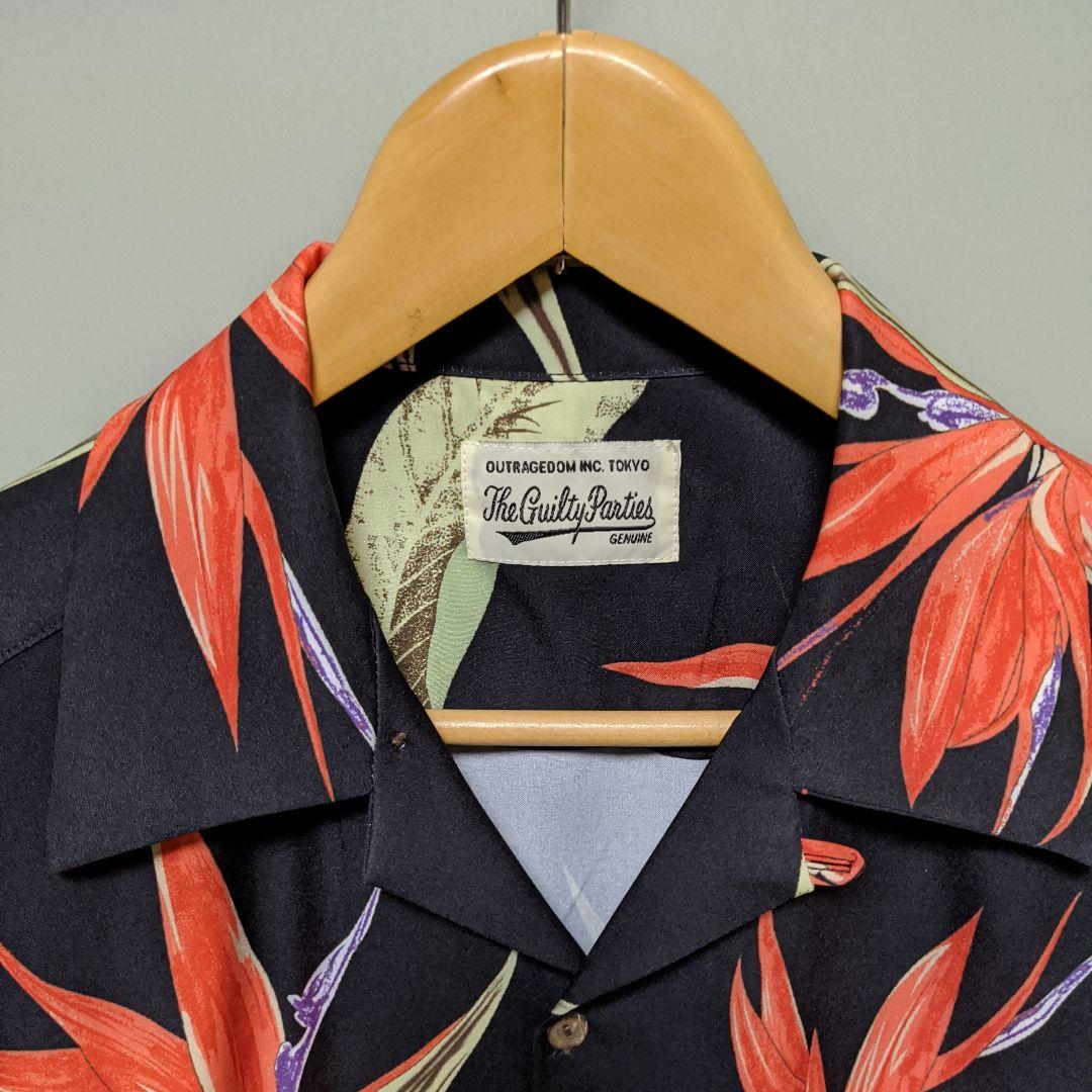 美品 ワコマリア　BIRD OF PARADISE 極楽鳥アロハシャツ