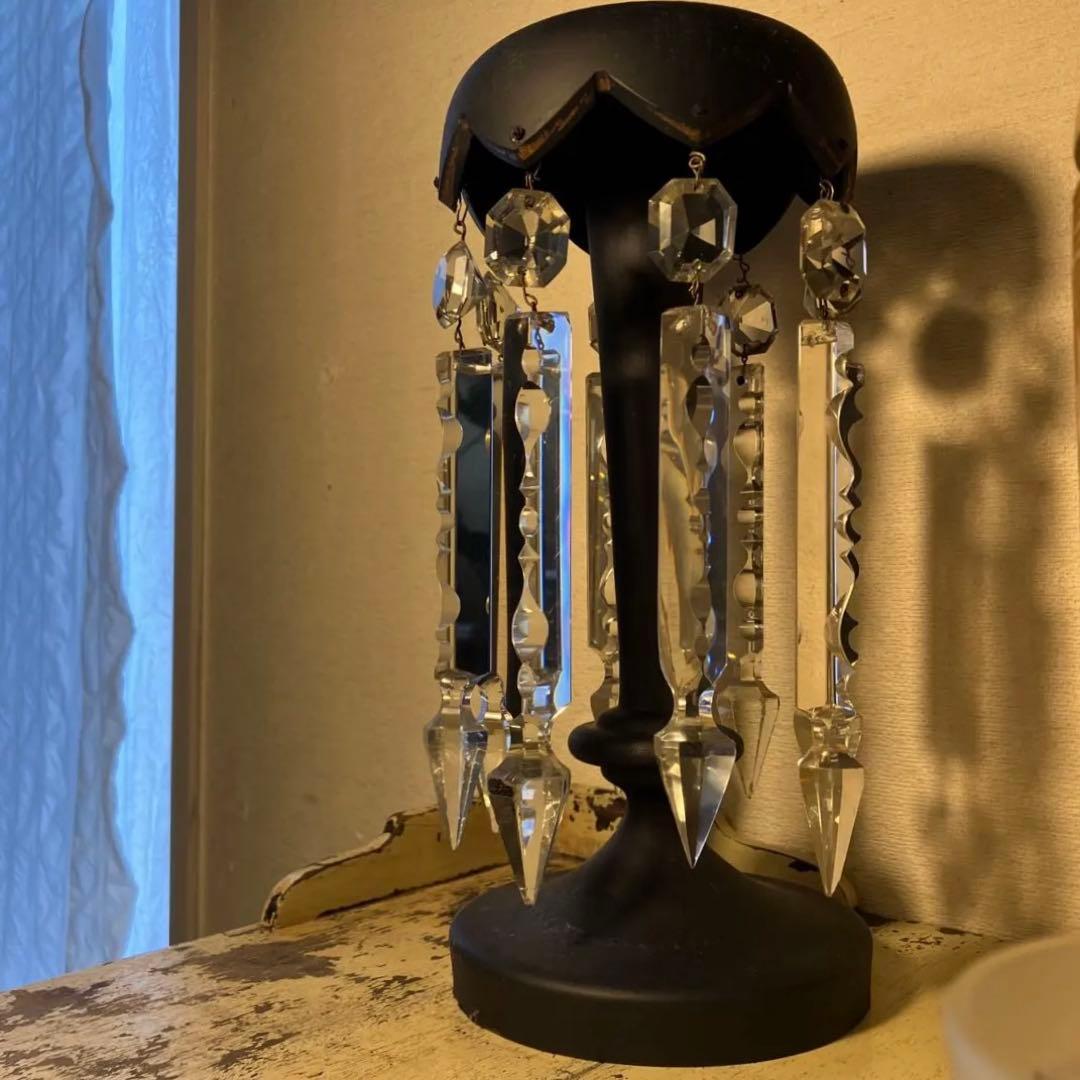 フランスアンティーク　クリスタル　オブジェ　キャッチー