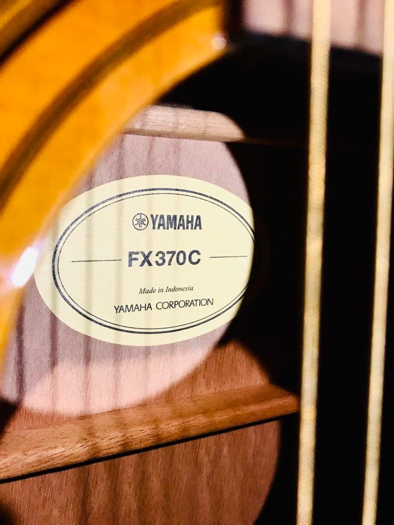 新品同様！Yamaha FX370C エレアコ