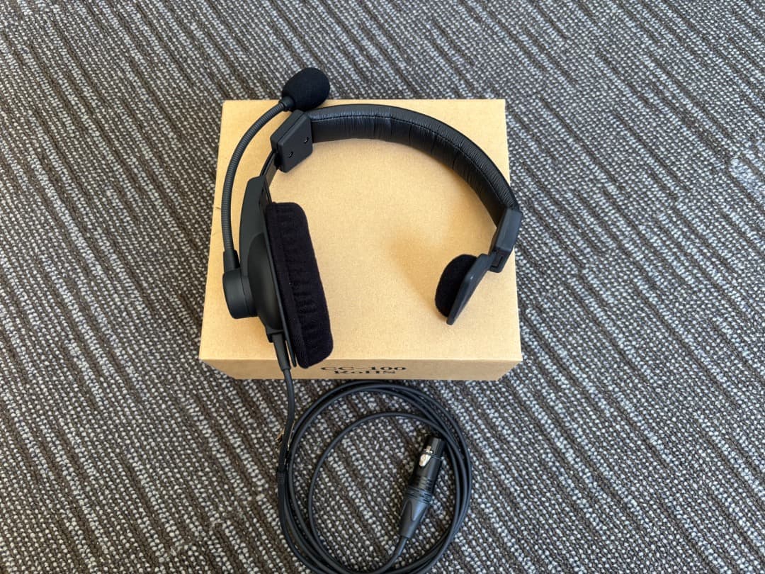 CLEAR-COM クリアカム CC-100 片耳ヘッドセット クリアーカム