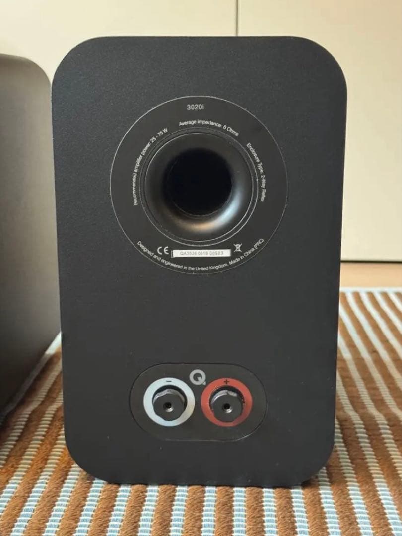 Q Acoustics 3020i ブラック スピーカー【値下げ】