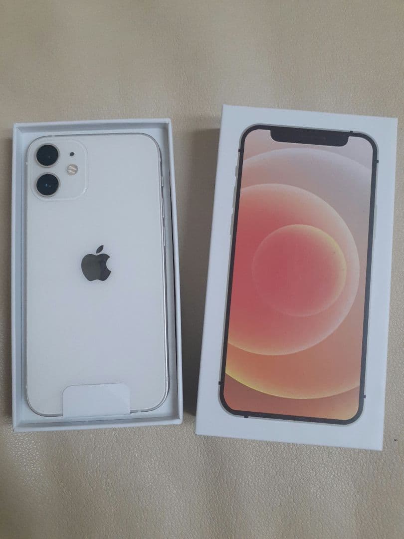 「未使用」iPhone12 mini 256gb simフリー　ホワイト