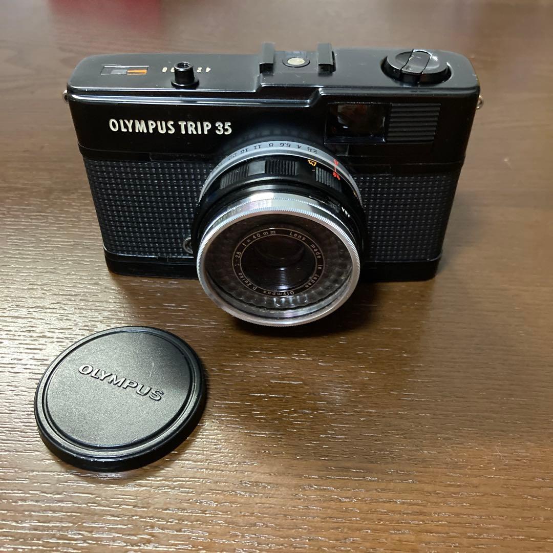 超美品！整備済み完動品！OLYMPUS TRIP35 ブラック