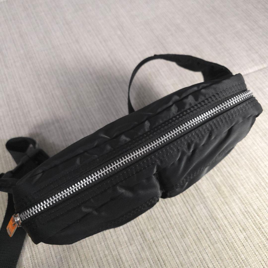 未使用　PORTER　ポーター　ウエストポーチ　ボディバッグ　ナイロン　ブラック