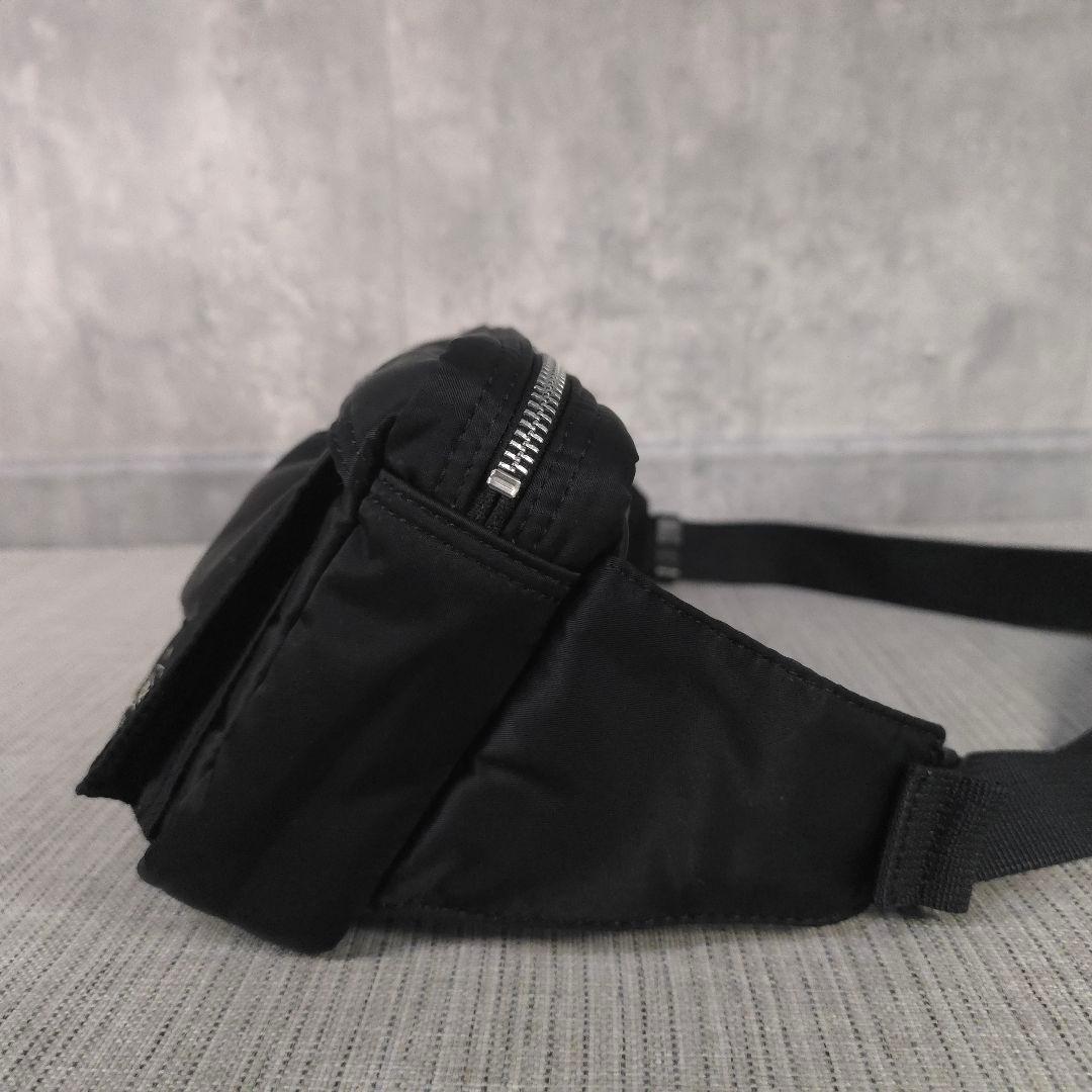 未使用　PORTER　ポーター　ウエストポーチ　ボディバッグ　ナイロン　ブラック