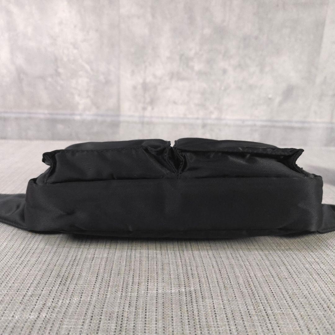 未使用　PORTER　ポーター　ウエストポーチ　ボディバッグ　ナイロン　ブラック