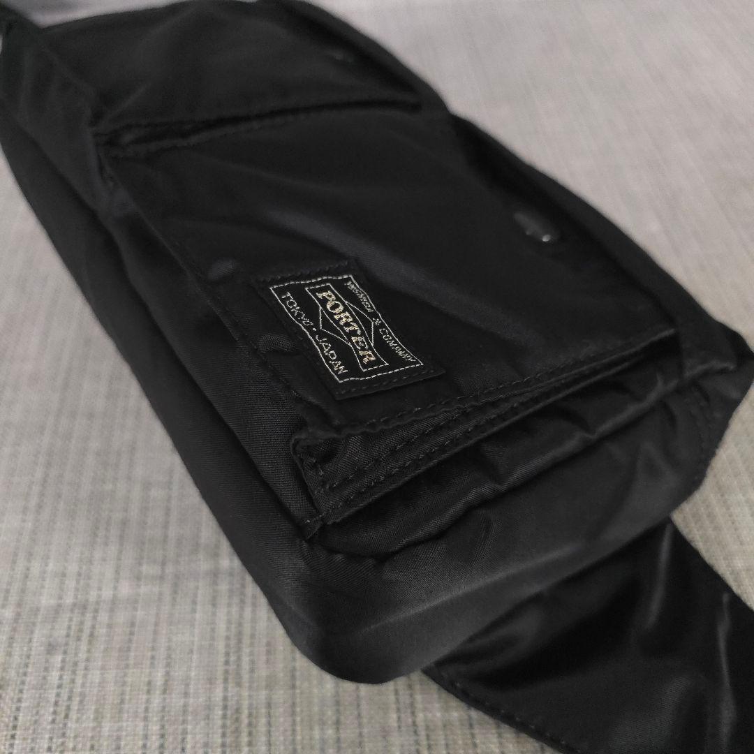 未使用　PORTER　ポーター　ウエストポーチ　ボディバッグ　ナイロン　ブラック