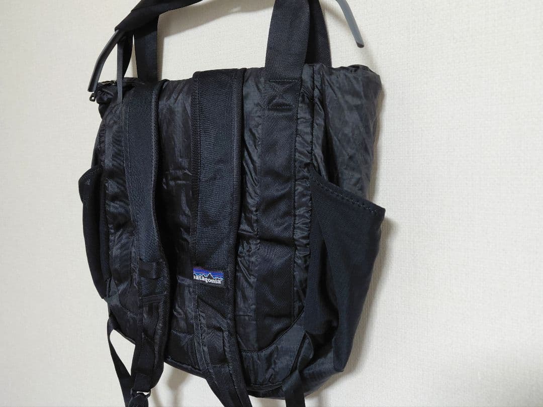 新品未使用patagoniaパタゴニアLWトラベルトート梨花48807黒