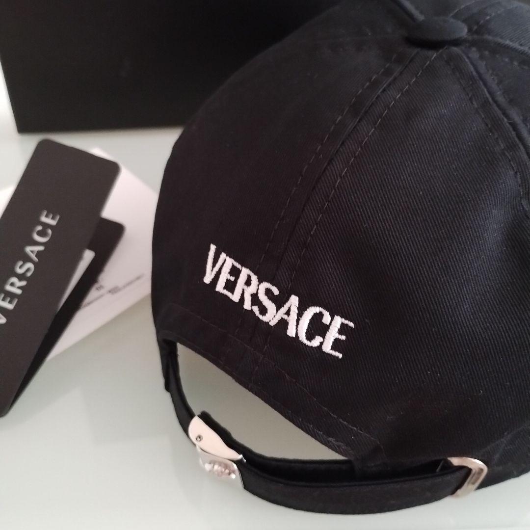 VERSACE ブラックキャップ