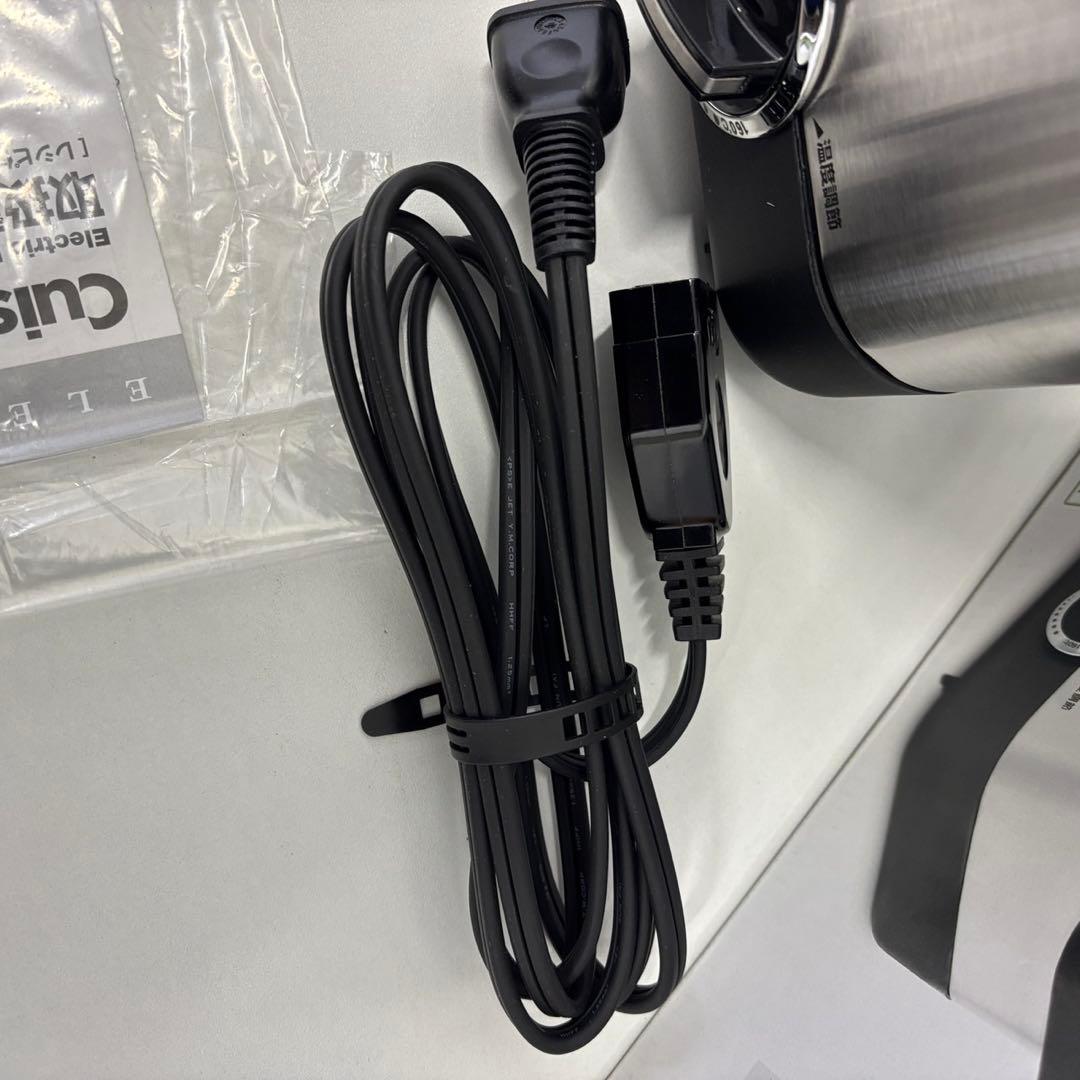 93　未使用展示品　クイジナート deep　fryer　ディープフライヤー