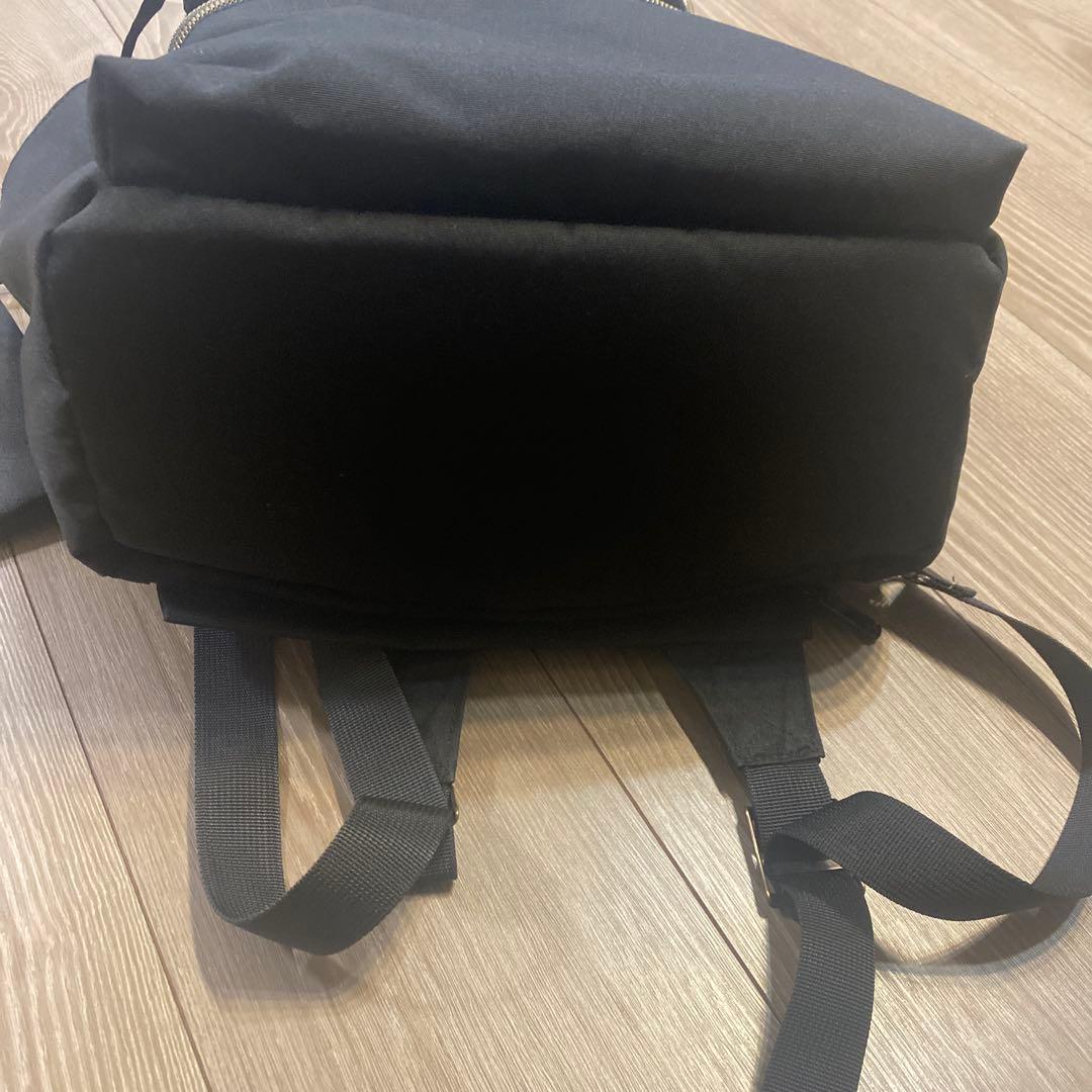 R**様 ブラック マザーズバッグ クマ刺繍ポーチ付き　familiar