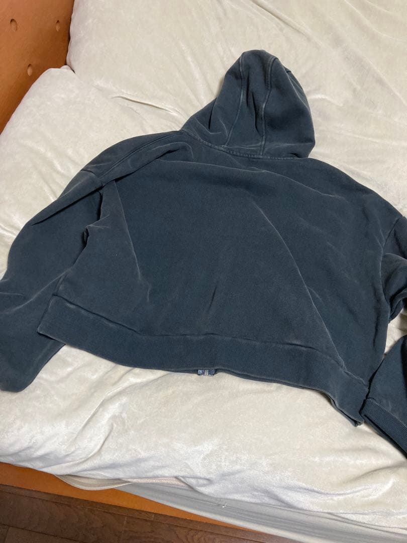 ENTIRE STUDIOS パーカー ジップ 短丈 ワイド S