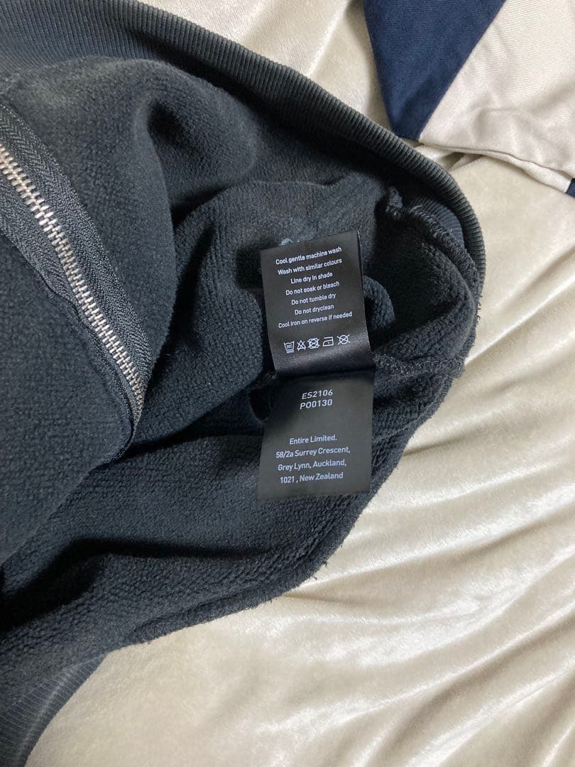 ENTIRE STUDIOS パーカー ジップ 短丈 ワイド S