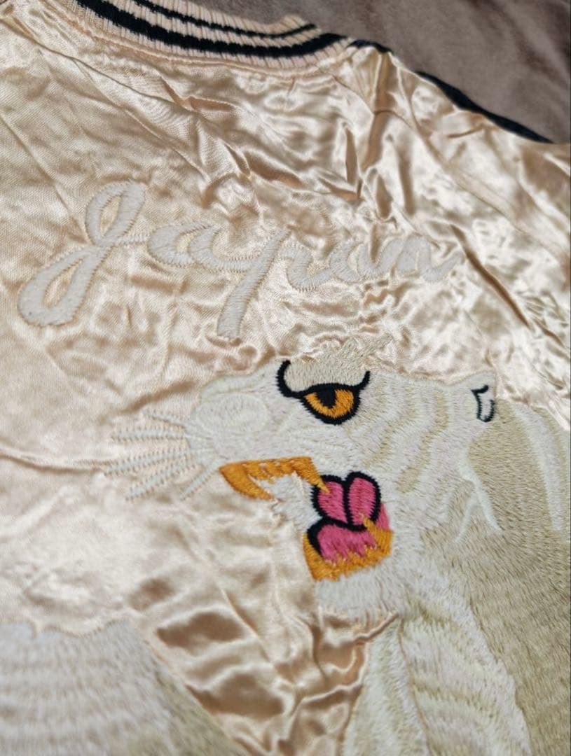 AVIREX USA 日本限定　スカジャン　２面用　コディアック　別珍　レーヨン