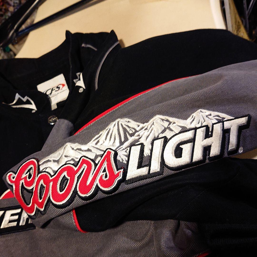 CFS/NASCARナスカー クアーズ 刺繍 レーシングジャケット