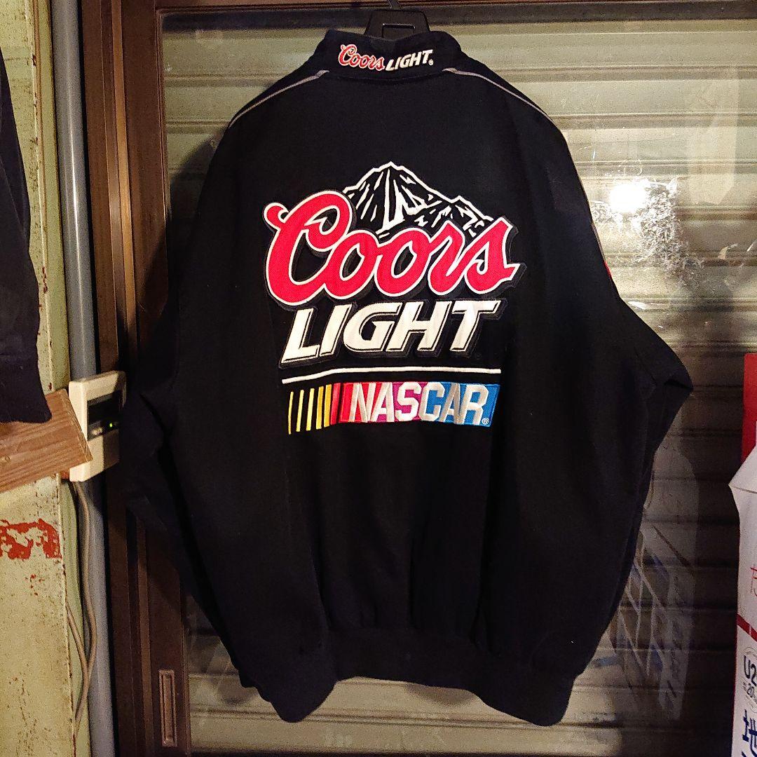 CFS/NASCARナスカー クアーズ 刺繍 レーシングジャケット
