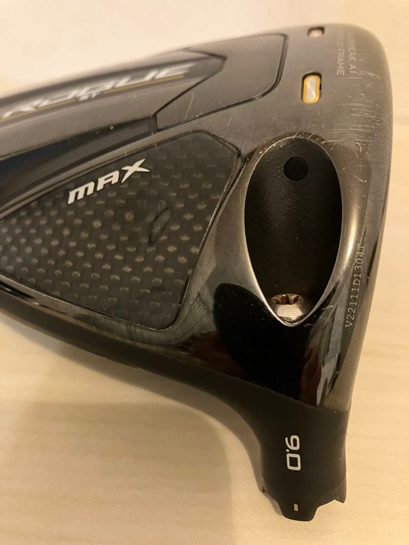 キャロウェイローグST MAX 9° ヘッドのみ