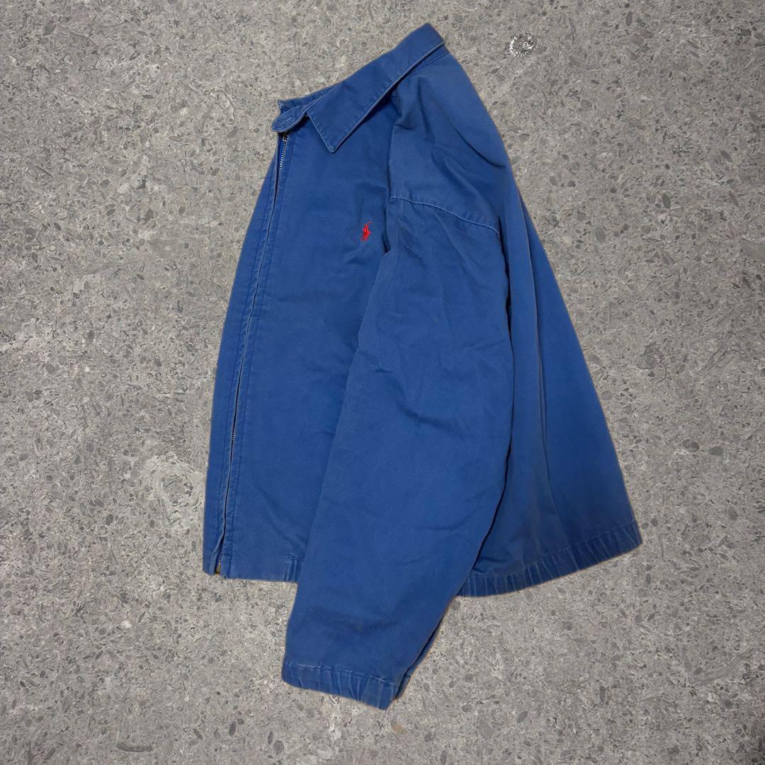 Polo by Ralph Lauren 三角タグ　スイングトップ 80s 青