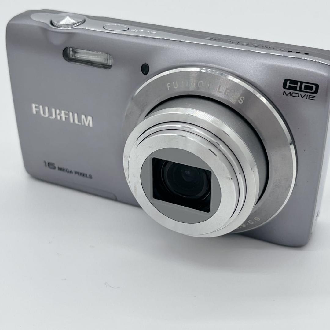 【稼働品】FUJIFILM FinePix JZ250 シルバー デジタルカメラ