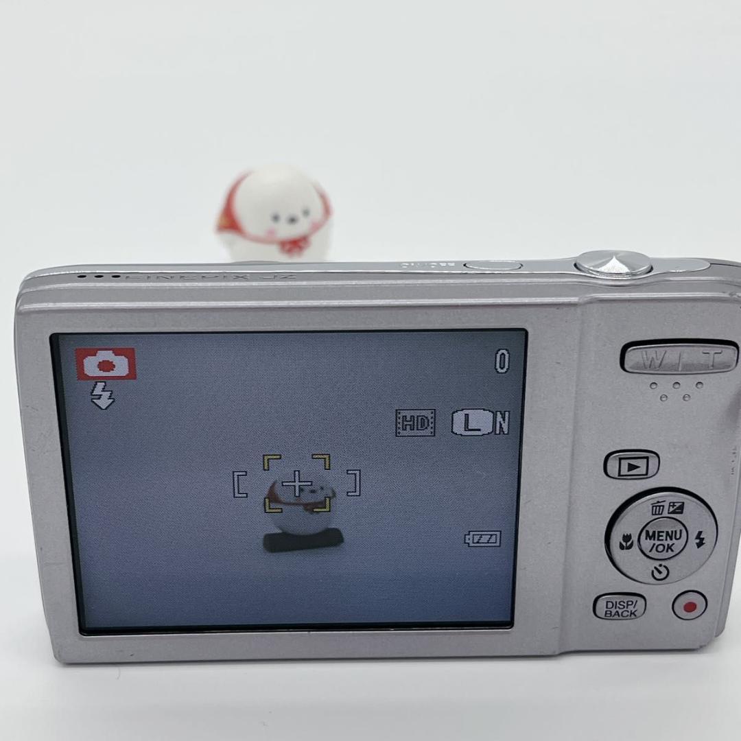 【稼働品】FUJIFILM FinePix JZ250 シルバー デジタルカメラ
