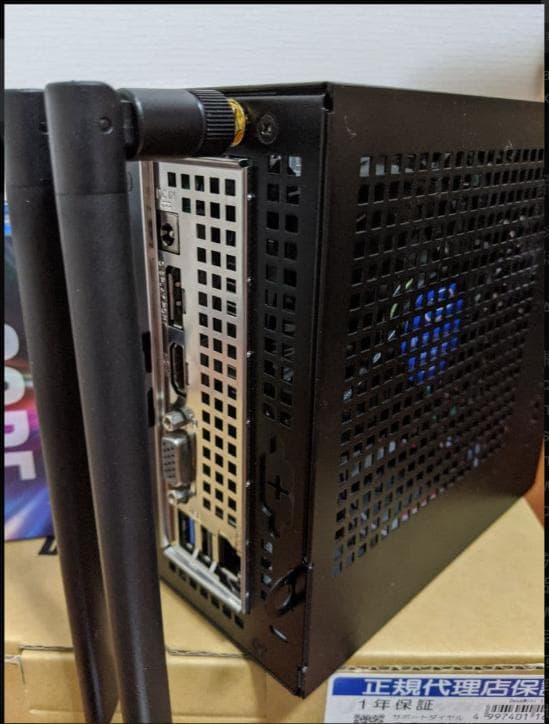 ミニPC ASRock deskmini 110 i7-6700 32GB 256G+2T