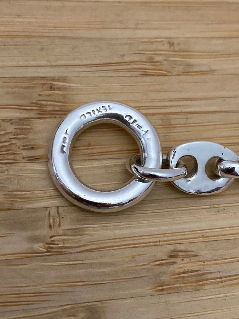 Mexico製 silver 925 豚鼻 アンカー チェーン ブレスレット