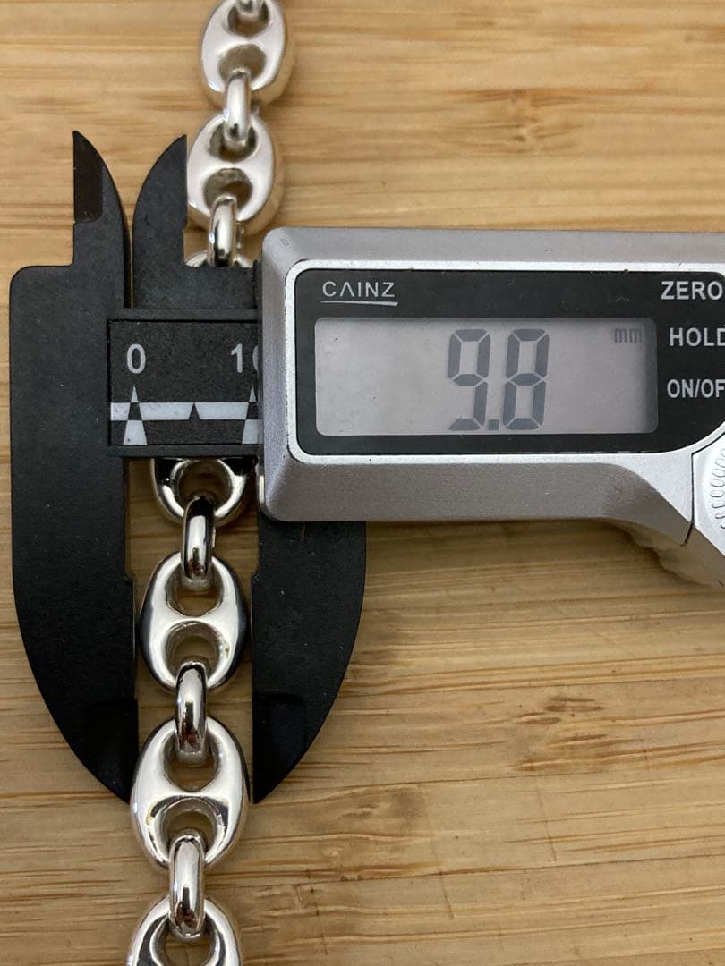 Mexico製 silver 925 豚鼻 アンカー チェーン ブレスレット