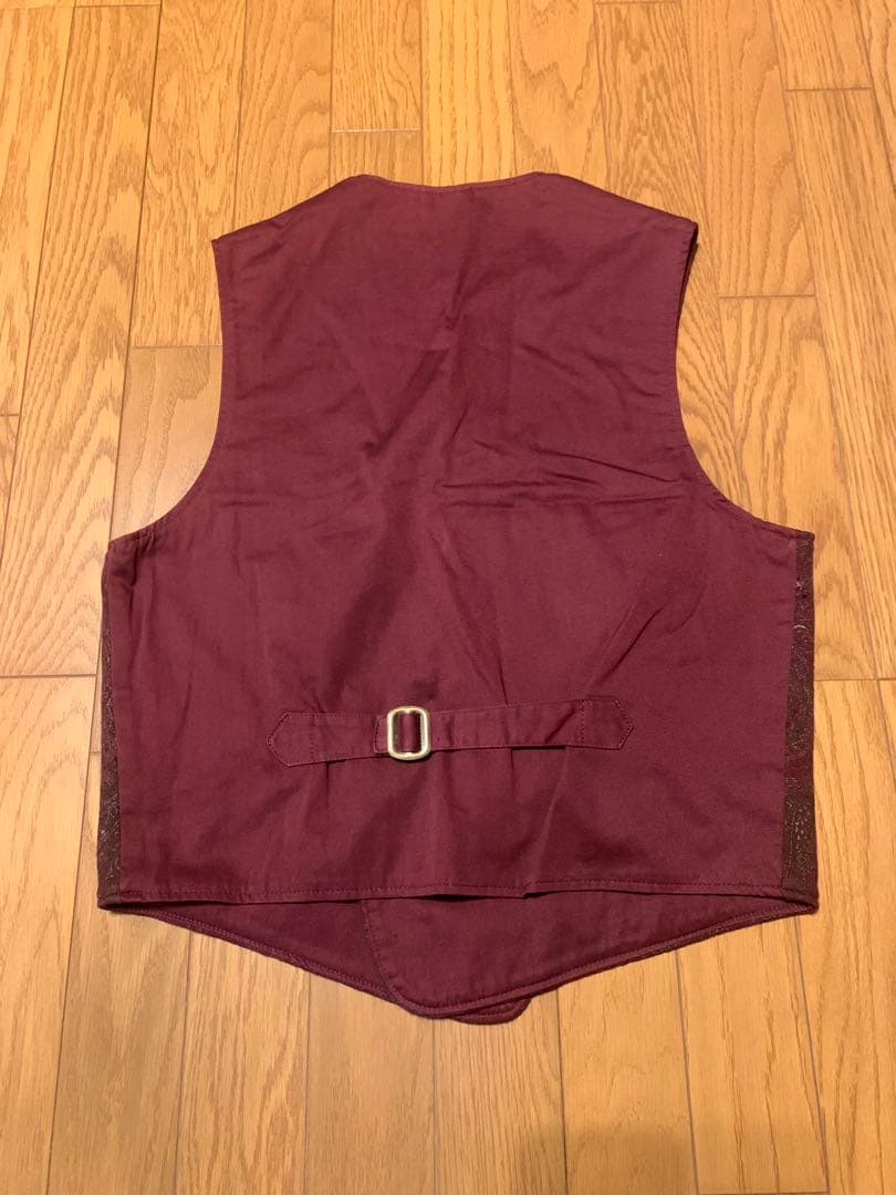 古着RRLラルフローレンPOLO RALPHLAUREN ペイズリーベスト　ポロ