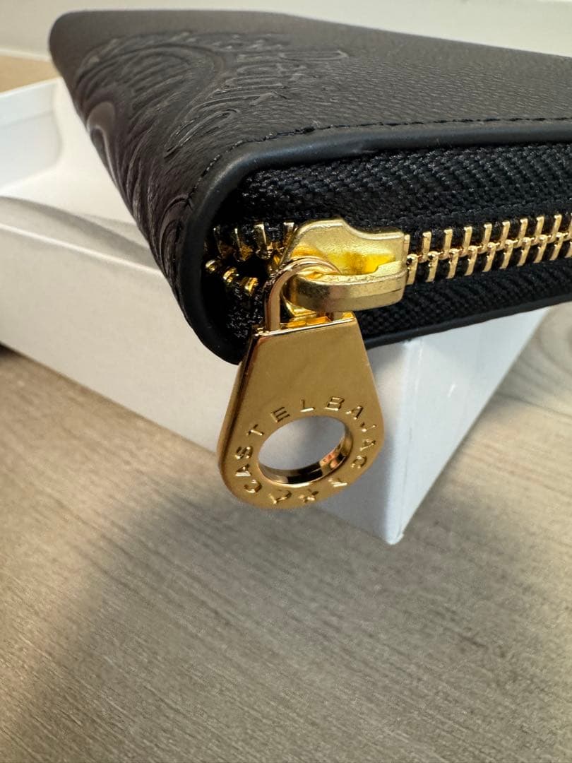 CASTELBAJAC ラウンドファスナー長財布　ブラック　新品