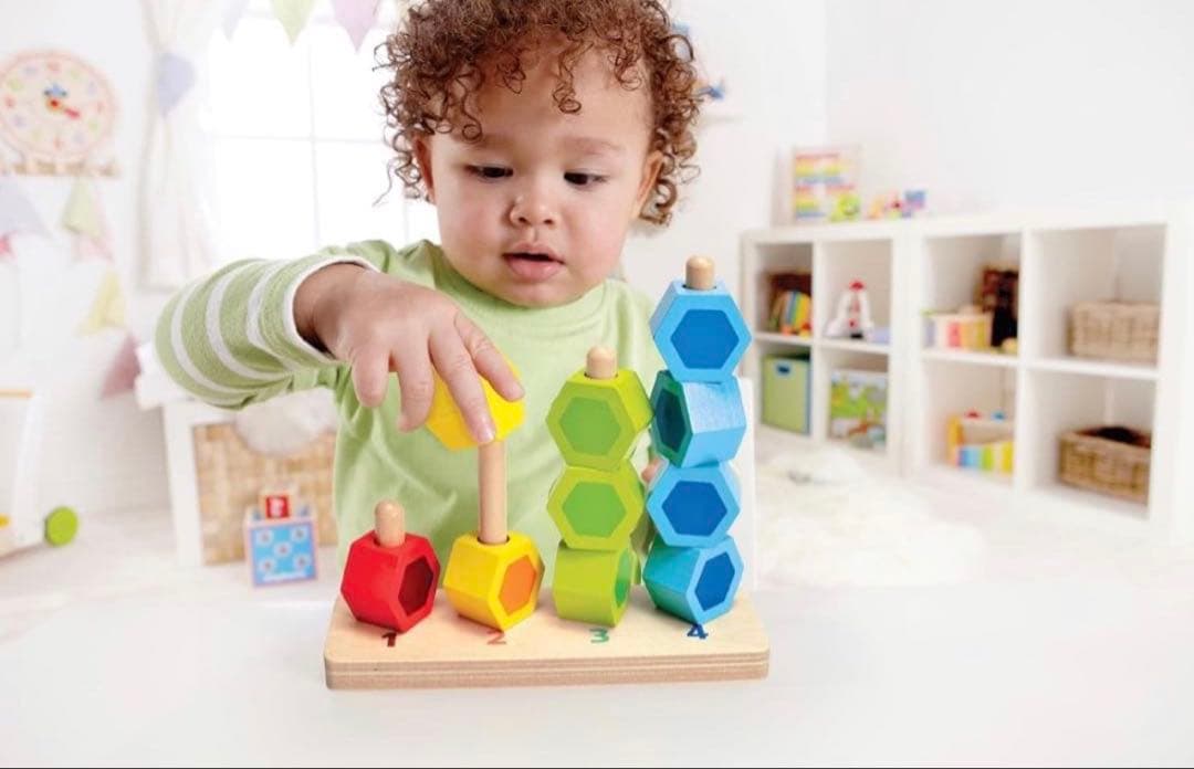 【お得】厳選一歳からのこだわり知育玩具ユシラ社ディスクキューブモンテッソーリ公文
