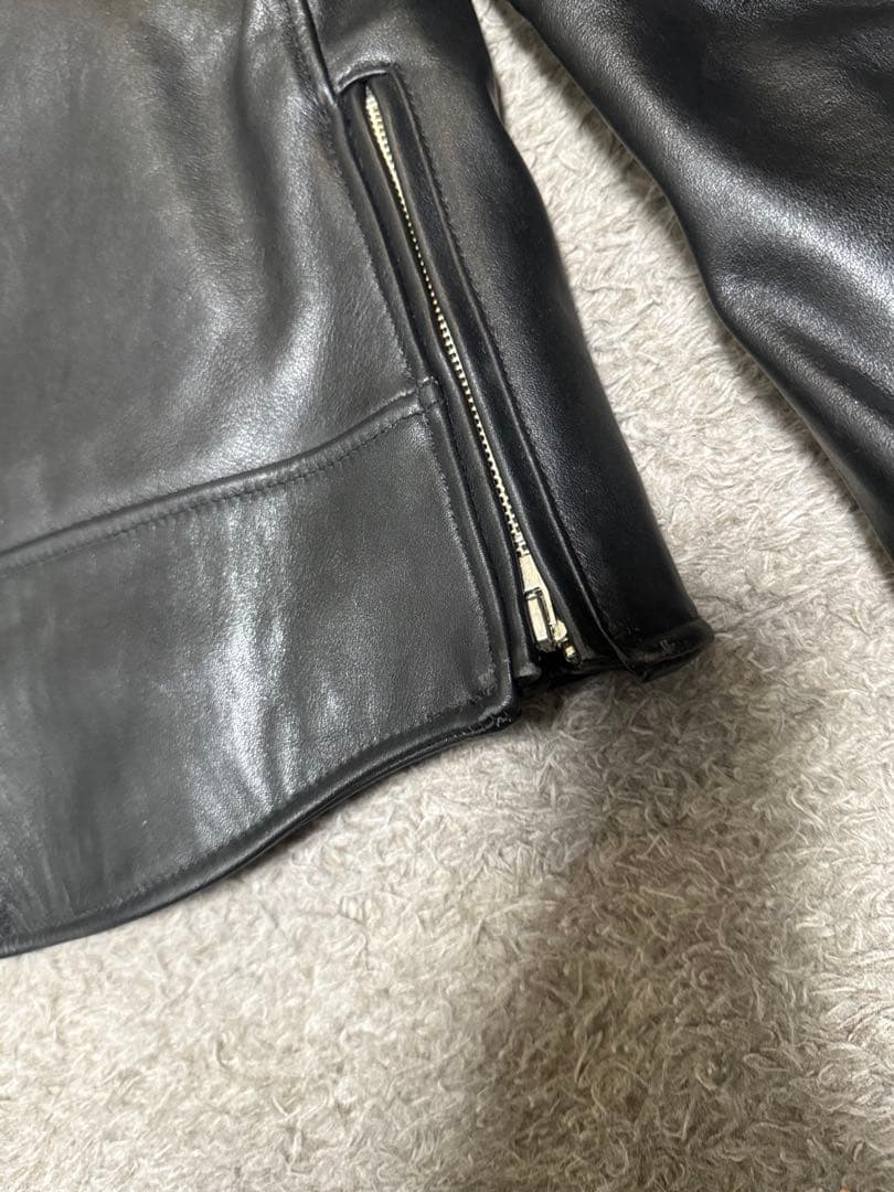 アメリカンラグシー　ダブルライダース　2 M相当 ブラック