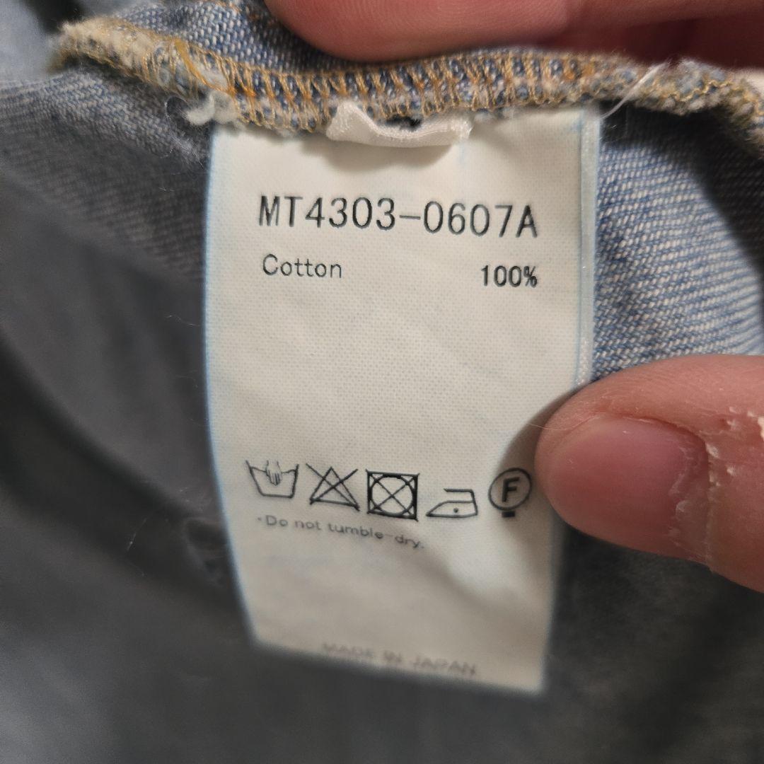 トップス MAATEE&SONS WESTERN FADE INDIGO