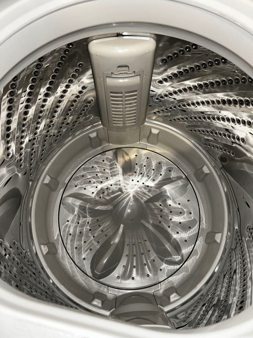 【1/30まで】5kg 全自動洗濯機 AT-WM5511-WH 動作良好