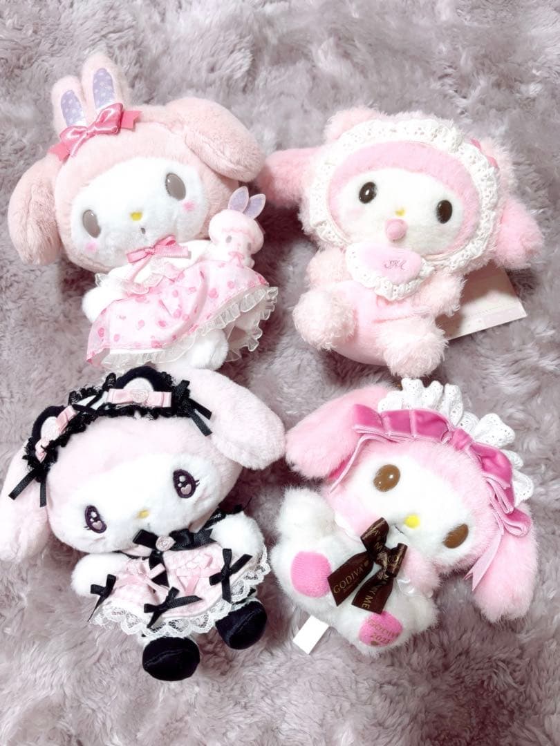 【特価】 マイメロ サンリオ ピューロ マスコット キーホルダー セット