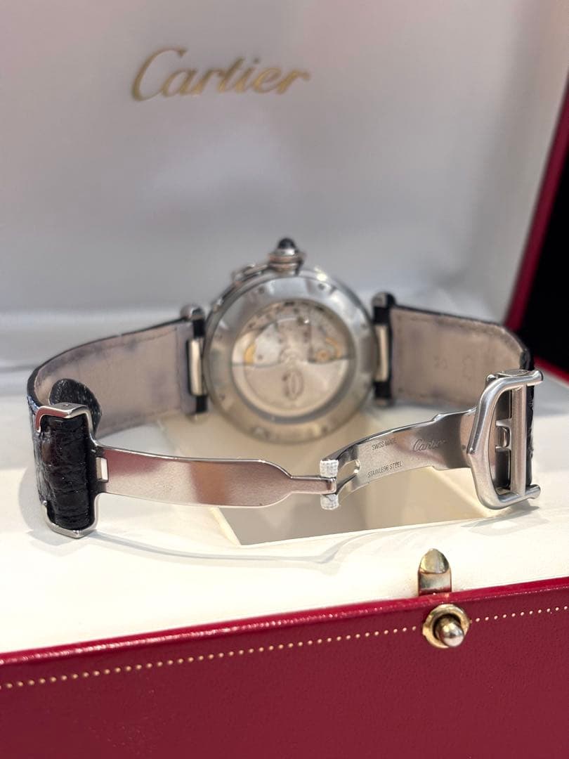 Cartier カルティエ パシャ38 N950 パワーリザーブ
