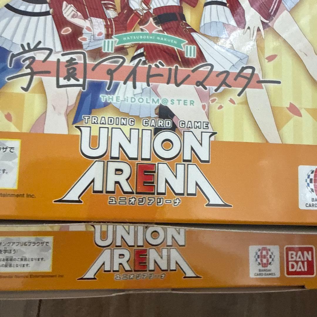 ユニオンアリーナ　 学園アイドルマスター　4BOX 初版