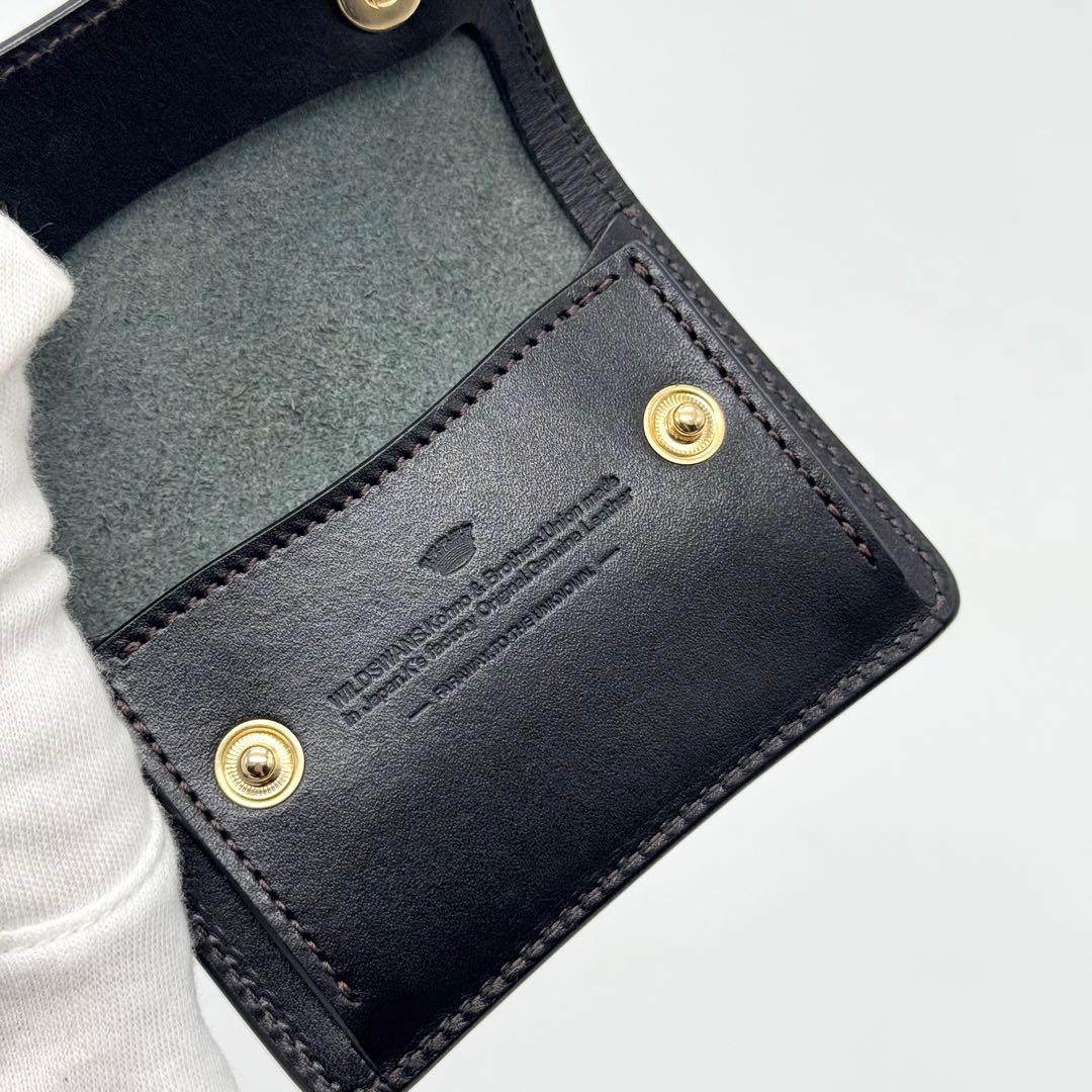 未使用に近い WILDSWANS SADDLE PULL UP TONGUE