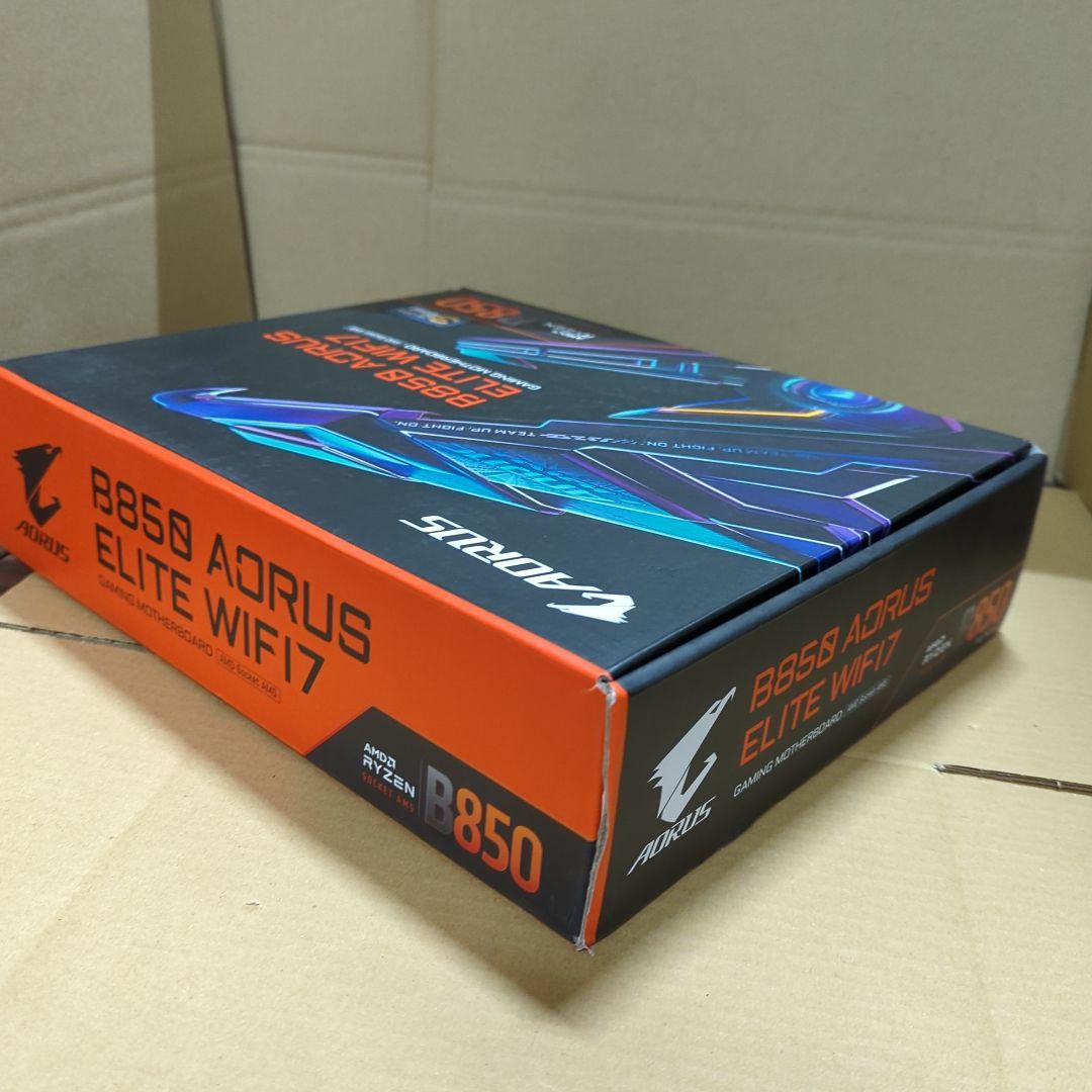 B850 AORUS ELITE WIFI7 ATX上位ゲーミングマザーボード