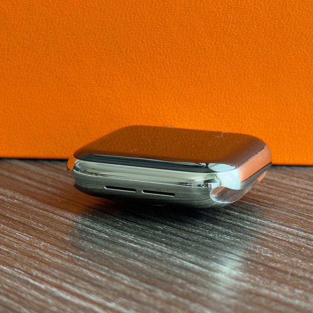 2689 極美品　Apple Watch エルメス　シリーズ4 シルバーモデル