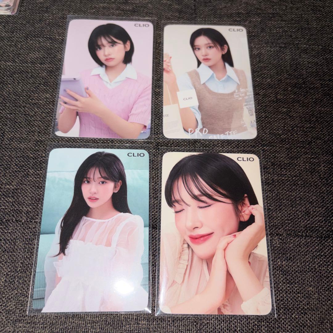ive ユジン　clio トレカ　セット